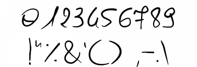 MY MUMMY'S FONT Font OTHER CHARS