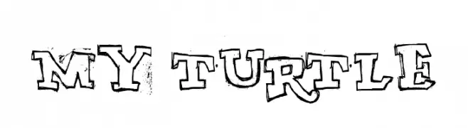MY TURTLE  baixar fontes gratis