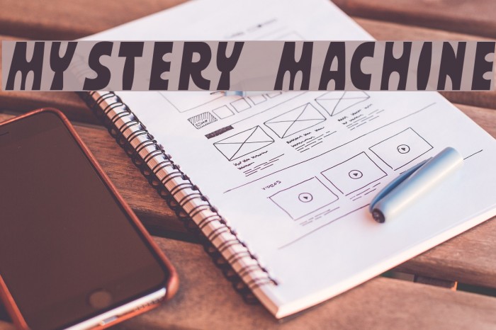 MYSTERY MACHINE Example 2