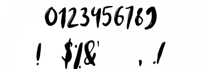 MYSTERY2019-Regular Font OTHER CHARS