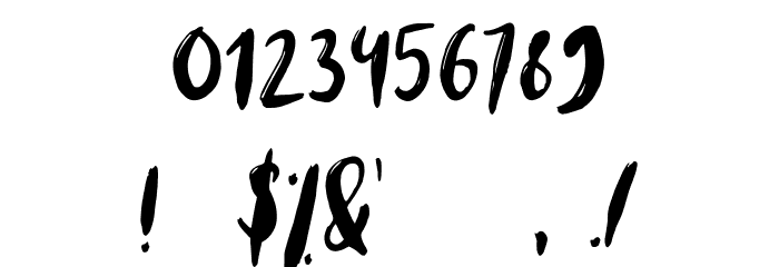 MYSTERY2019-Regular Font OTHER CHARS