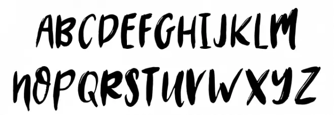 MYSTERY2019-Regular Schriftart Groß