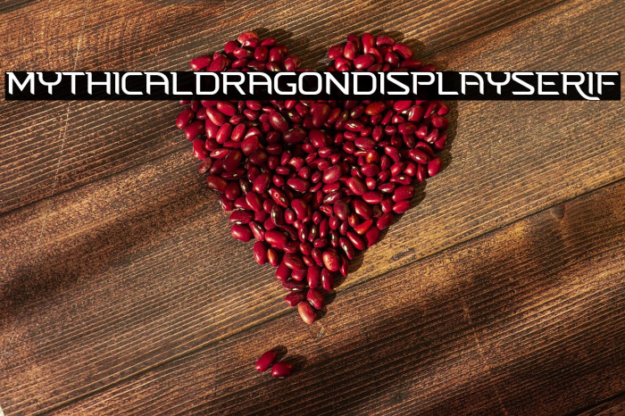 MYTHICALDRAGON Display Serif Example 3