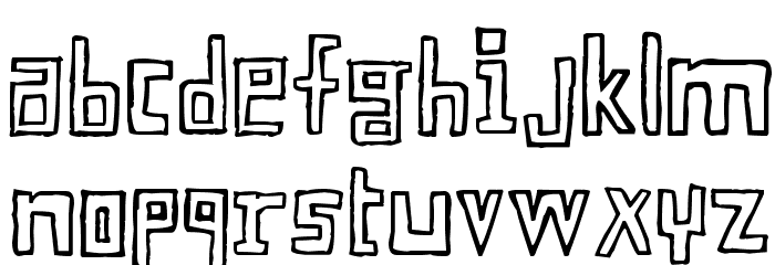 MY_EYES_ARE_TWICE_SM Font LOWERCASE