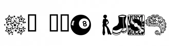 My 70s Ding  font caratteri gratis