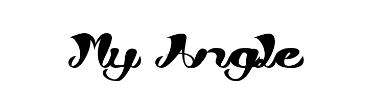My Angle  Frei Schriftart Herunterladen