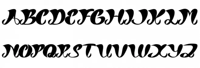 My Angle Font Litere mari