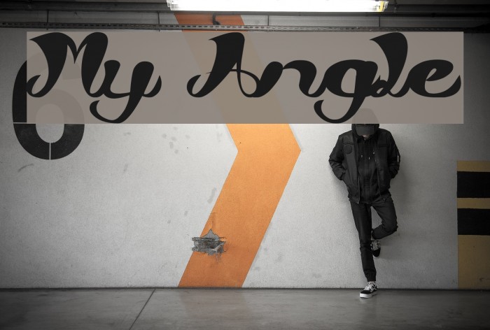 My Angle Font examples