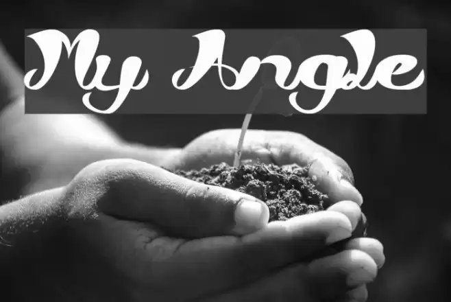 My Angle Font examples