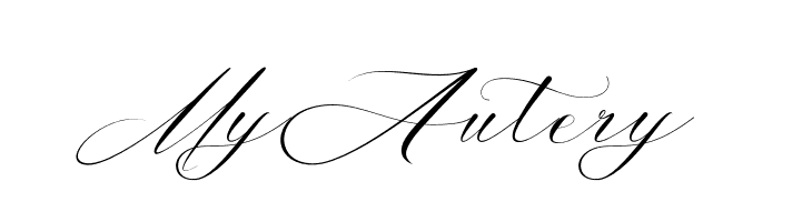 My Autery  Fuentes Gratis Descargar