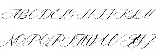 My Autery Schriftart Groß