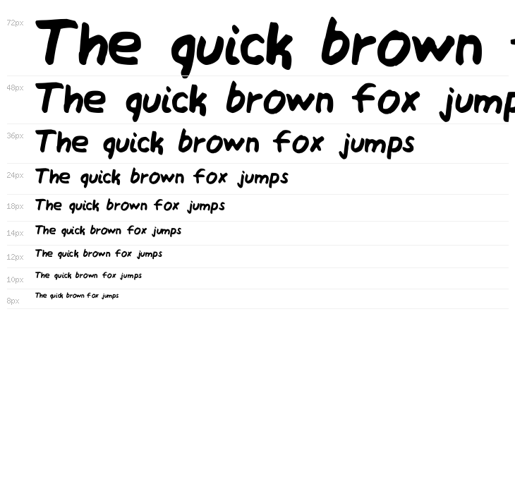 My Awesomated Handwriting Medium Waterfall