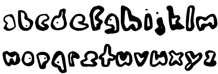 My Bald Friend Fred Font LOWERCASE