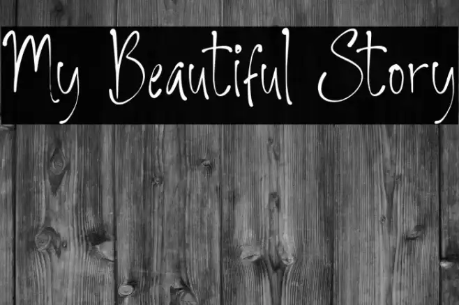 My Beautiful Story Example 2