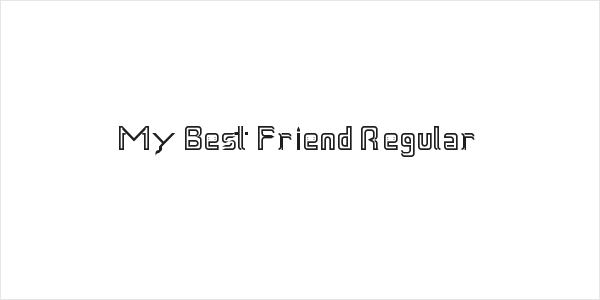 My Best Friend Regular Logo
