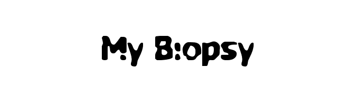 My Biopsy Font