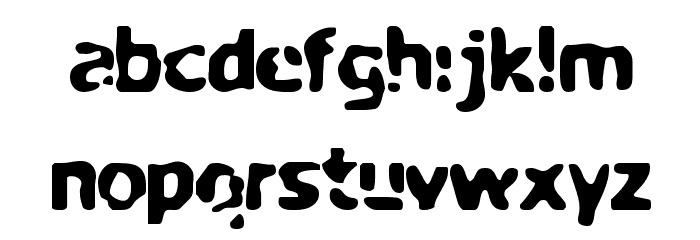 My Biopsy Font LOWERCASE