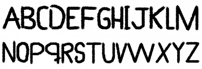 My Brush Font Litere mari