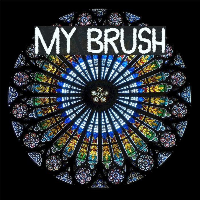 My Brush Font examples