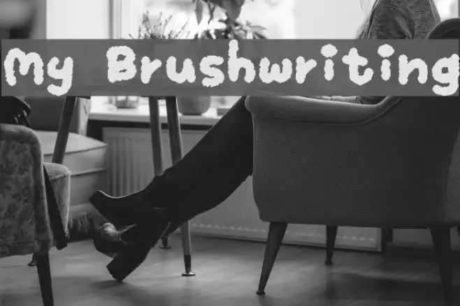 My Brushwriting Font examples