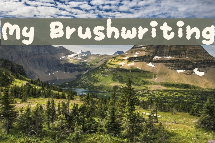 My Brushwriting Example 3