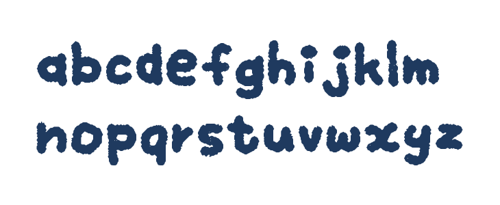 My Brushwriting Lowercase
