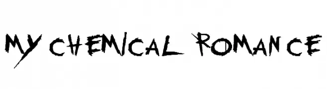 My Chemical Romance  नि: शुल्क फ़ॉन्ट्स डाउनलोड