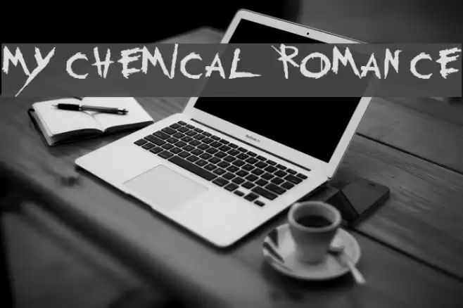 My Chemical Romance Font examples