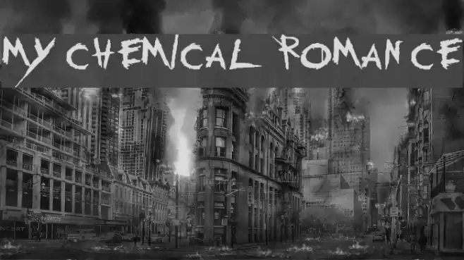 My Chemical Romance Font examples