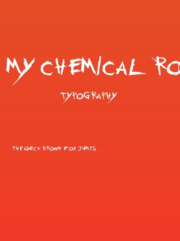 My Chemical Romance Poster