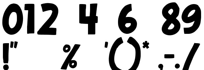 My Coffee Break Font OTHER CHARS