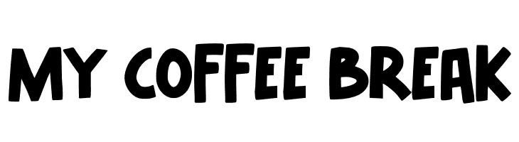 My Coffee Break  Скачать бесплатные шрифты