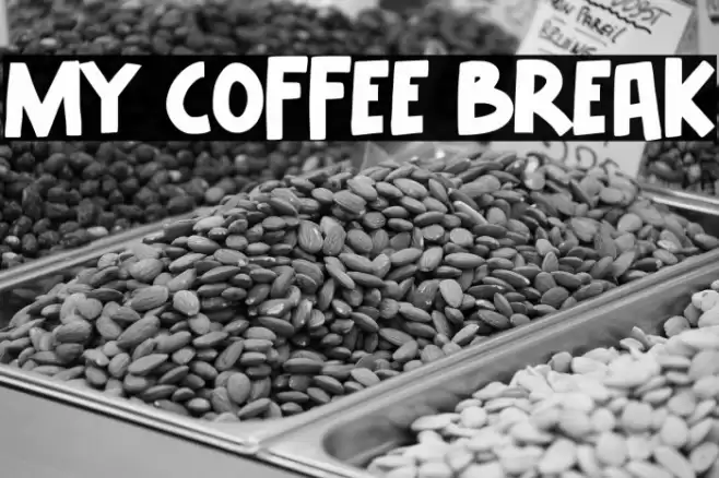 My Coffee Break Font examples