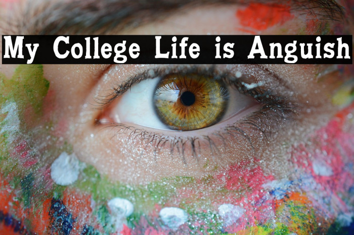 My College Life is Anguish Example 3