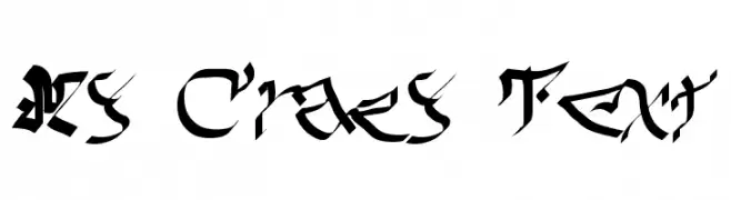 My Crazy Text  Frei Schriftart Herunterladen
