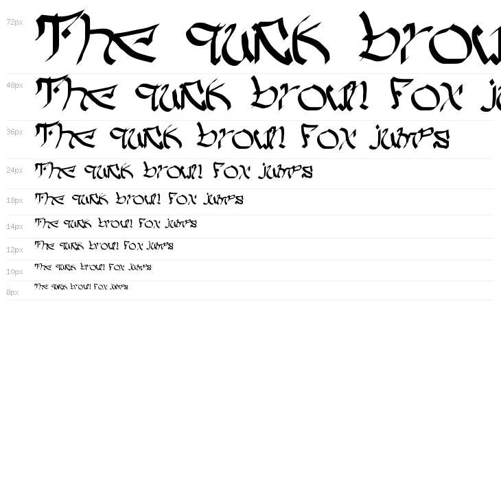 My Crazy Text Waterfall