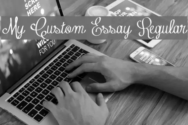 My Custom Essay Regular Font examples