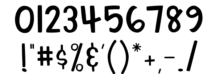 My Dear Watson Regular Font OTHER CHARS