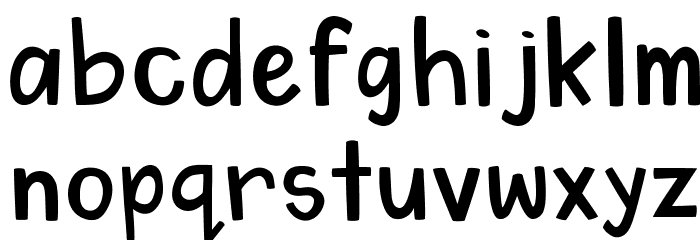 My Dear Watson Regular Font LOWERCASE