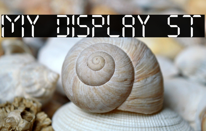 My Display St Example 1