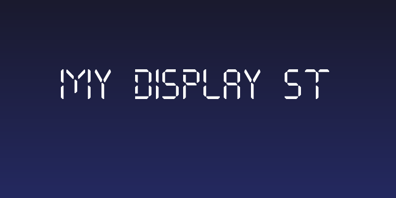 My Display St Social Header