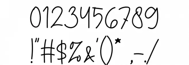My Dreams फ़ॉन्ट अन्य घर का काम