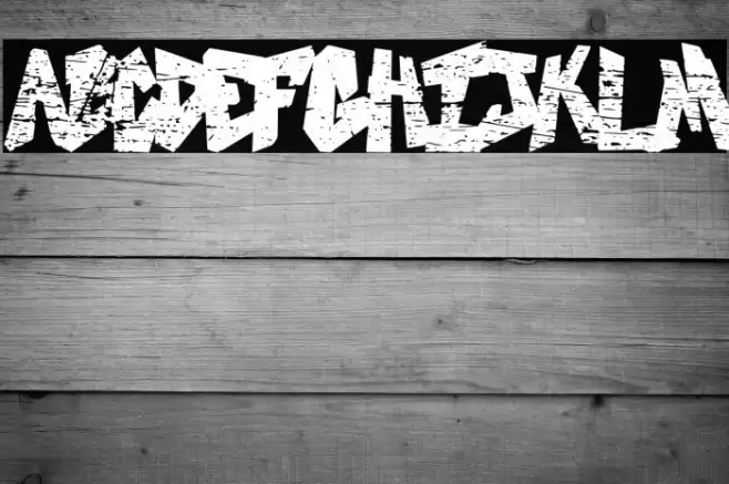 My Dutsky Art Graffiti Font examples