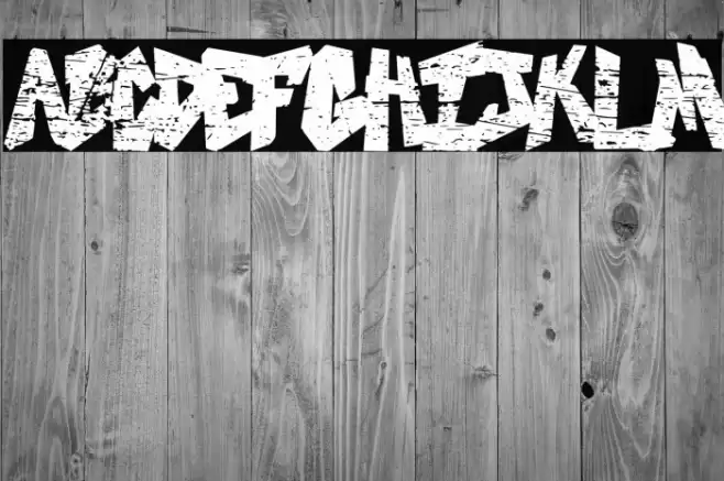 My Dutsky Art Graffiti Font examples
