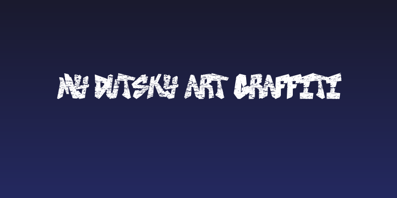 My Dutsky Art Graffiti Social Header