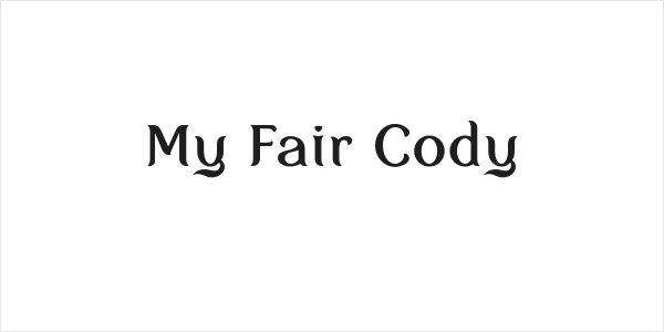 My Fair Cody Logo