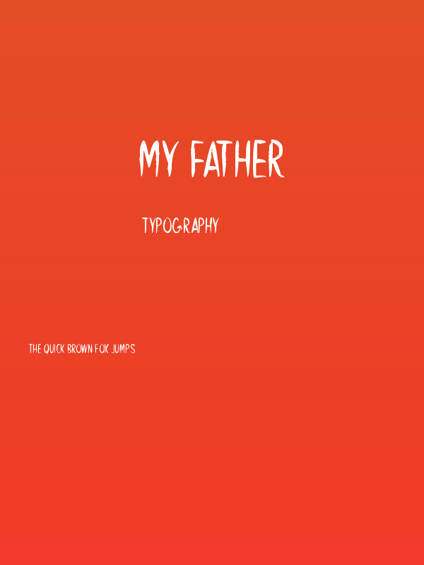 My Father Poster