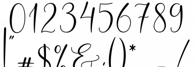 My Favorite Font OTHER CHARS