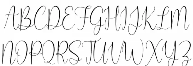 My Favorite Schriftart Groß