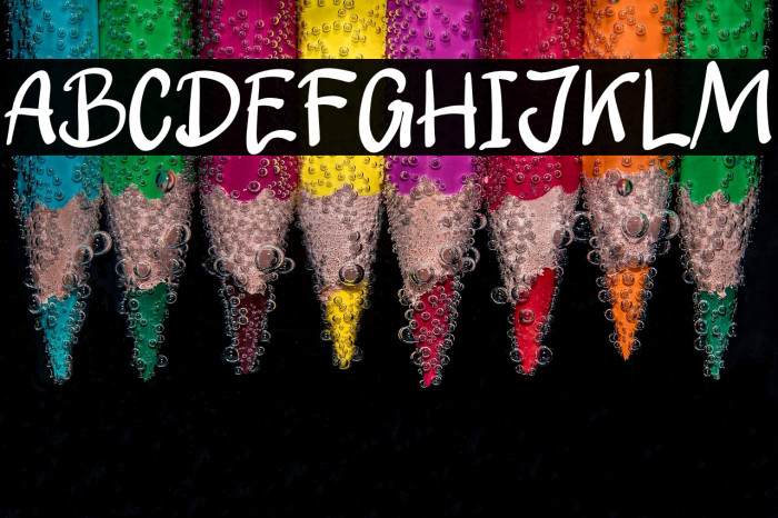 My First Font Regular Example 1